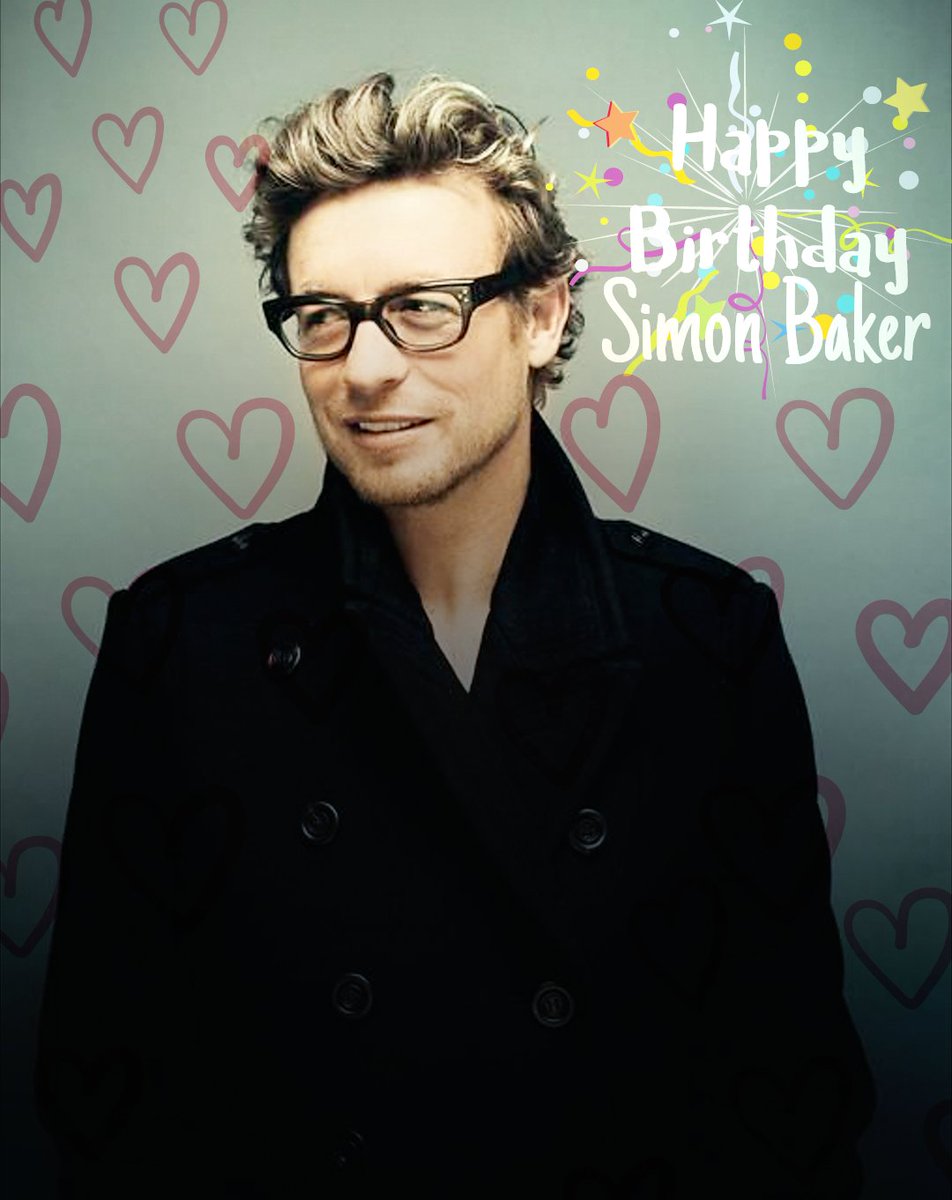 AleAVfreesoul's tweet photo. Happy Birthday to this talented and handsome man.🎈🎉🎊😘 #Happy49SimonBaker #SimonBaker #BakerWeek2018 #bakerweek #HappyBirthdaySimonBaker https://t.co/DMsjyqv1pl
