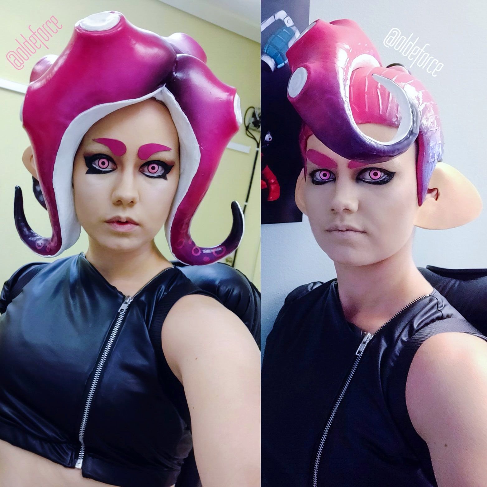 “"Are you a boy or a girl?" How about both? #splatoon2cos...