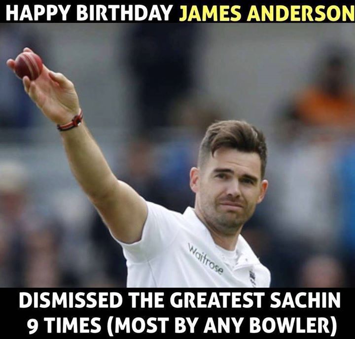Happy Birthday, James Anderson  