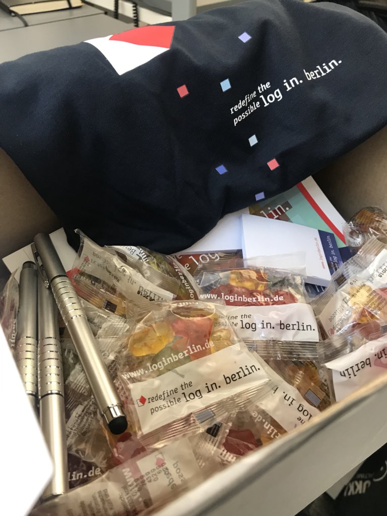 YUKKALab's tweet photo. Danke für das süße #Willkommen! @login_berlin #Berlin #BerlinStartups #RedefinethePossible https://t.co/kkM68McVL0
