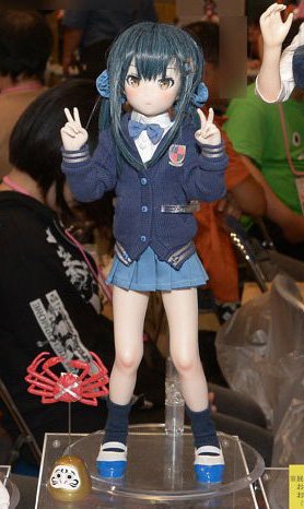 TokyodollCo's tweet photo. amiami hobby news
https://t.co/uMiuLTEtEm … …
荒草まほん先生原作　カニの力が高まる..
「シームレスドール宮崎しおん（おんしちゃん）」販売前参考展示
※カニ模型も付属♪

#東京ドール　＃aminews https://t.co/JdEQJRrLcv
