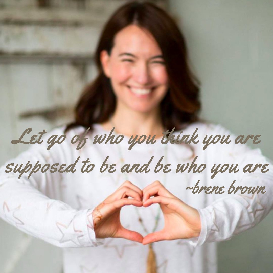 You don't need to be anyone else.  You are loved just the way you are.