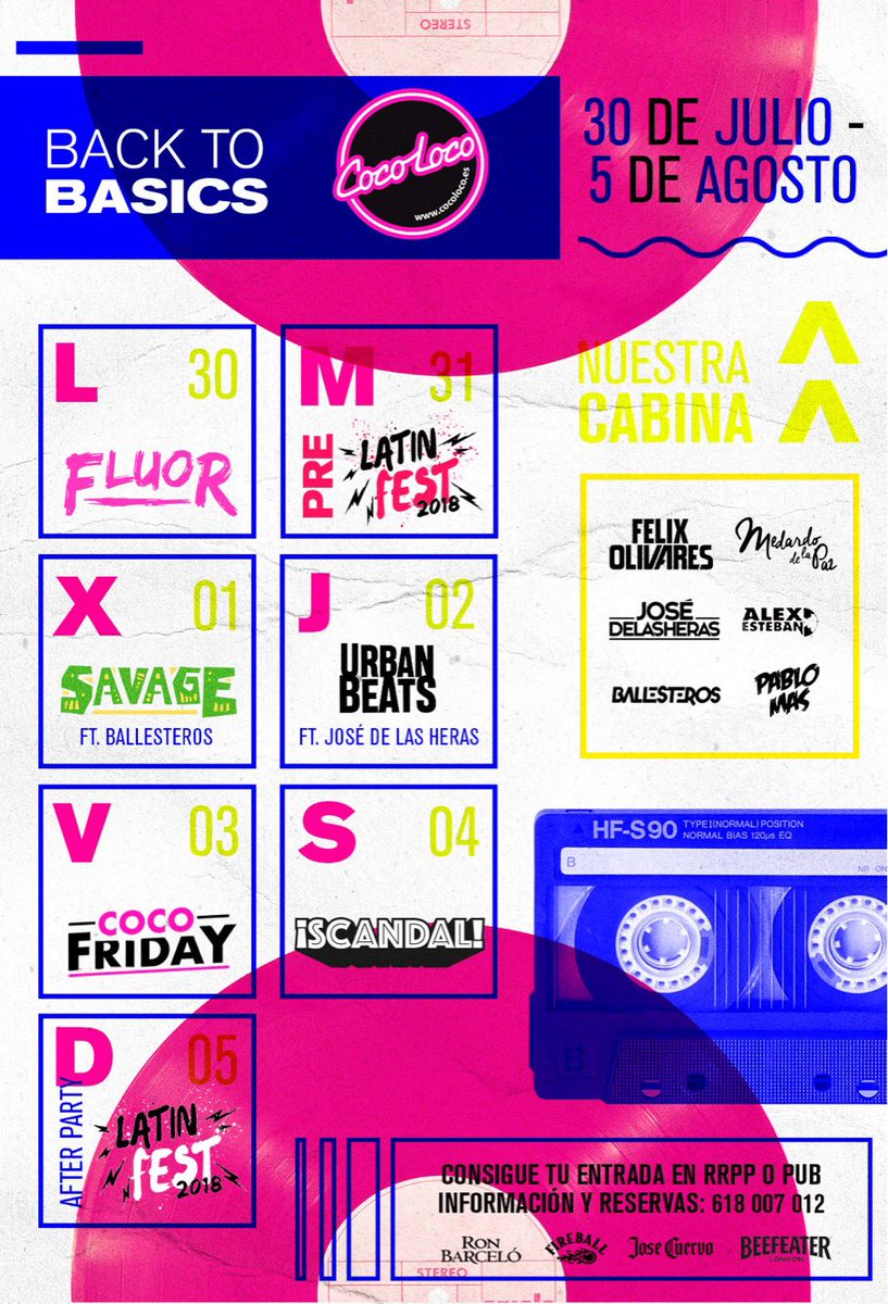 ¡¡Fiestas de esta semana!!