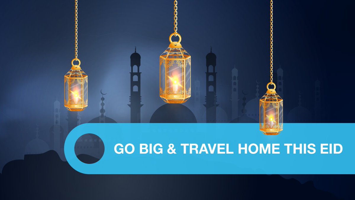 This #Eid travel home with flights to Cairo, Mumbai &amp; more: ow.ly/Kj3p30lb6Dk