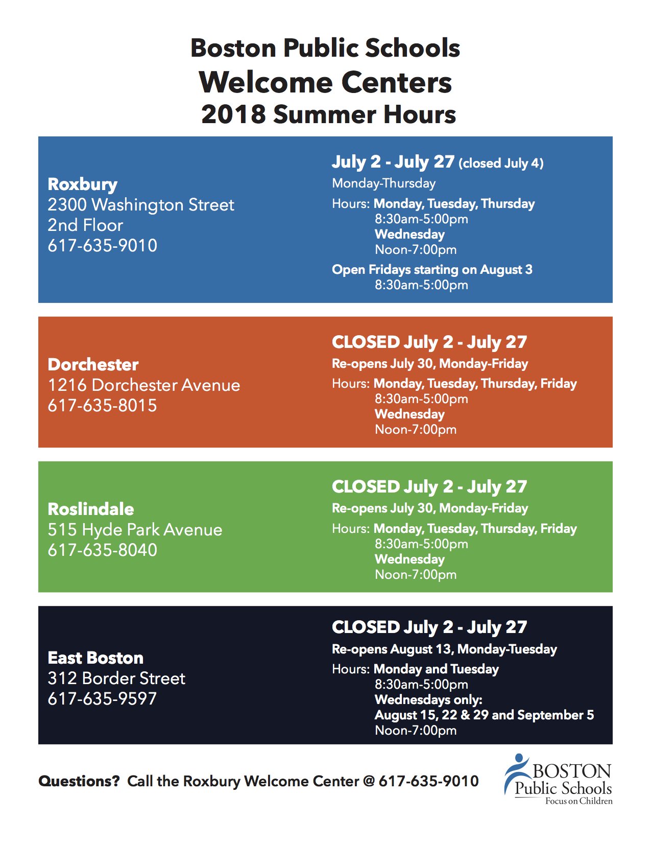 BostonPublicSchools on Twitter "REMINDER The BostonSchools