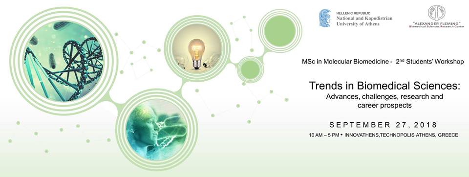 MolBioMED_MSc_UoA (@molbiomed_msc) on Twitter photo 2nd Students' Workshop entitled: "Trends in Biomedical Sciences: Advances, challenges, research and career prospects"
Online Registeration: goo.gl/forms/Jra6wck3…
Contact Info: MScMolBiomedicineWorkshop@gmail.com 2nd Students' Workshop entitled: "Trends in Biomedical Sciences: Advances, challenges, research and career prospects"
Online Registeration: goo.gl/forms/Jra6wck3…
Contact Info: MScMolBiomedicineWorkshop@gmail.com
