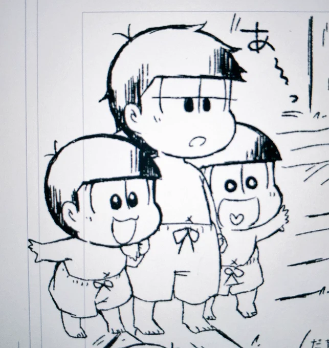 そういえば松幼児化で水着は初めてだったかも 