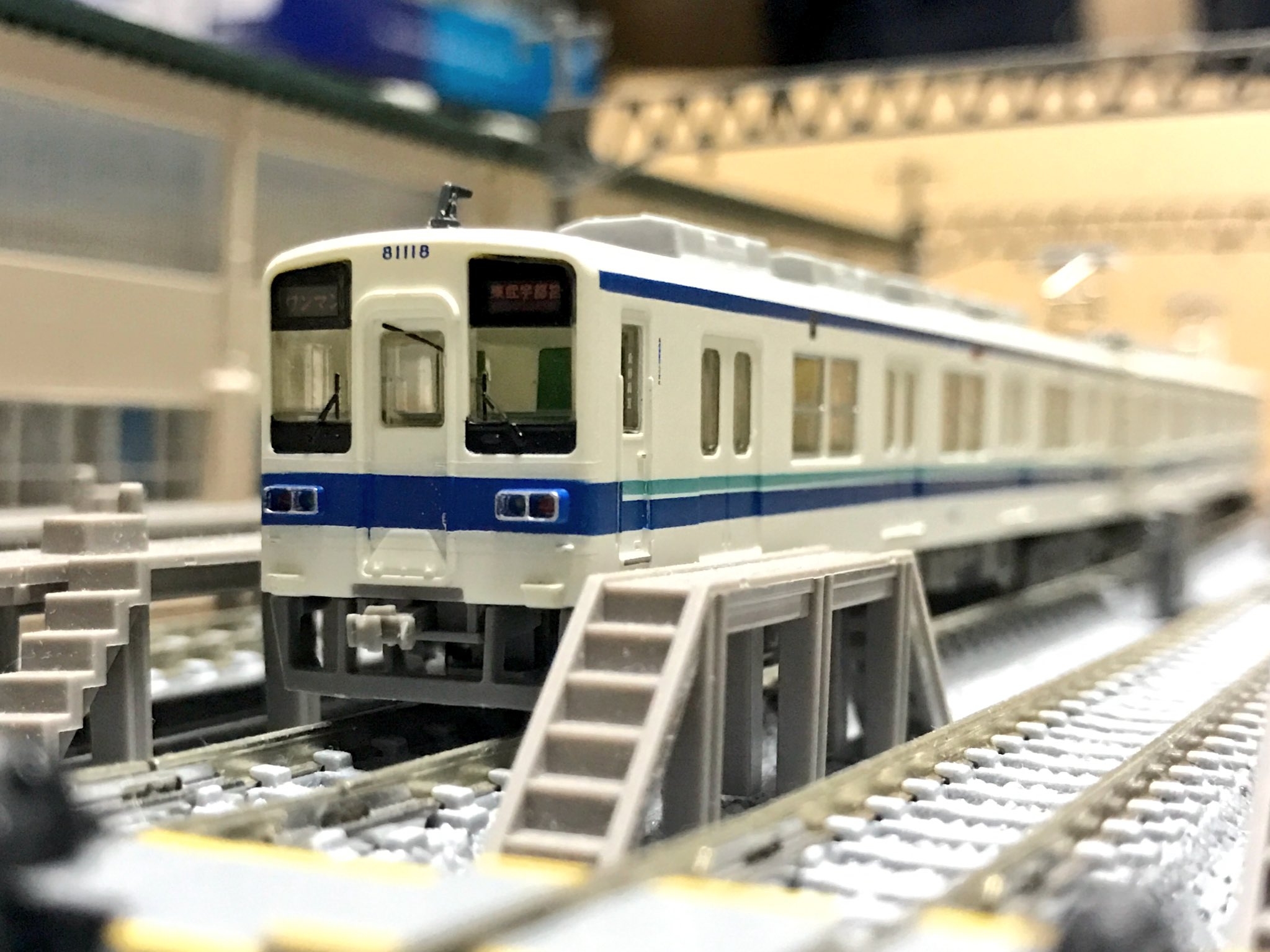東武8000系　東武宇都宮線　81118編成 鉄道コレクション 東武鉄道 8000系 宇都宮線 81118編成 (4両