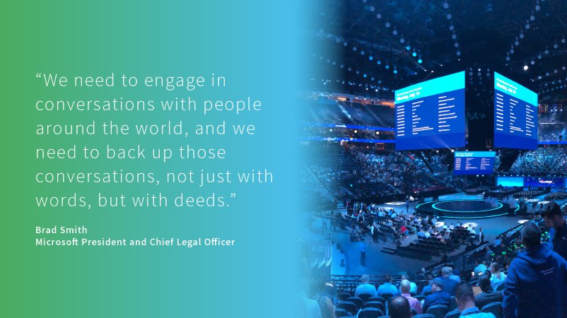 takefiftyfive's tweet photo. Microsoft Inspire 2018 first Corenote: We recap Microsoft’s flagship partner event https://t.co/KNn0uugUXO #MSInspire #MSPartner https://t.co/KqS8EdwGoe