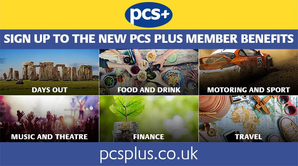 pcs_union's tweet photo. Sign up for the new #PCSPlus member benefits scheme for fantastic savings & benefits, plus great things to do in your free time https://t.co/7aeVk5cYan https://t.co/BetHoVPmbJ