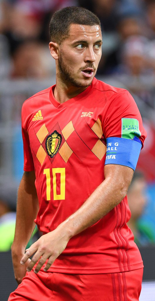 Eden Hazard for Belgium. -Captained them to best ever 3rd place finish at WorldCup.-7 MOTM awards, 8 assists and 4 goals in 15 World Cup and Euro Cup games. -7th all time highest scorer with 25 goals and 15 assists.