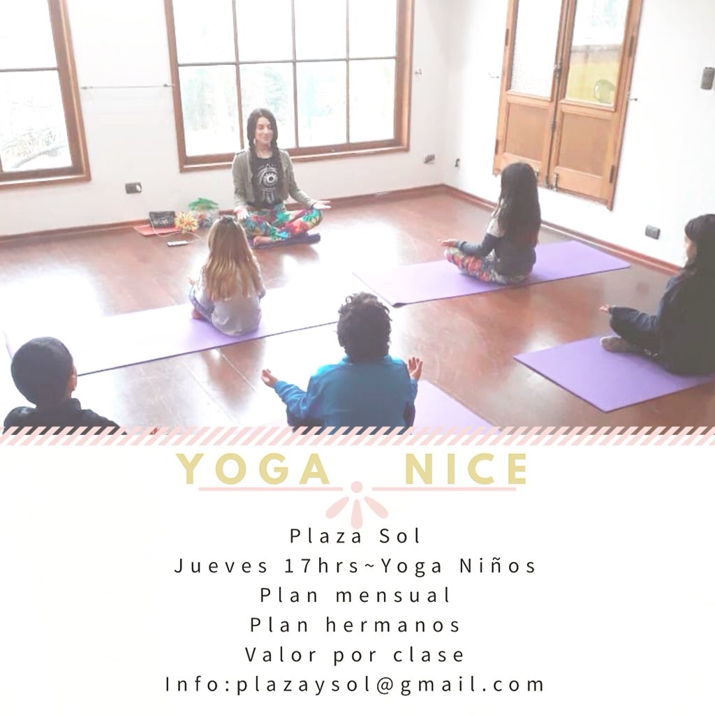 MatildeAndrea4's tweet photo. 🌸Mira el mundo con la visión genuina de un niño🌸
Yoga para niños  
Edad: 4 a 8 años

plazaysol@gmail.com
📲+56982154982

Todos los Jueves a las 17hrs.

Clase: $6.000
Mensual: $20.000
Hermanos: $35.000

#yoganice #yogaparaniños #impermanencia #lobarnechea #🔗 https://t.co/ON68pHJ2gZ