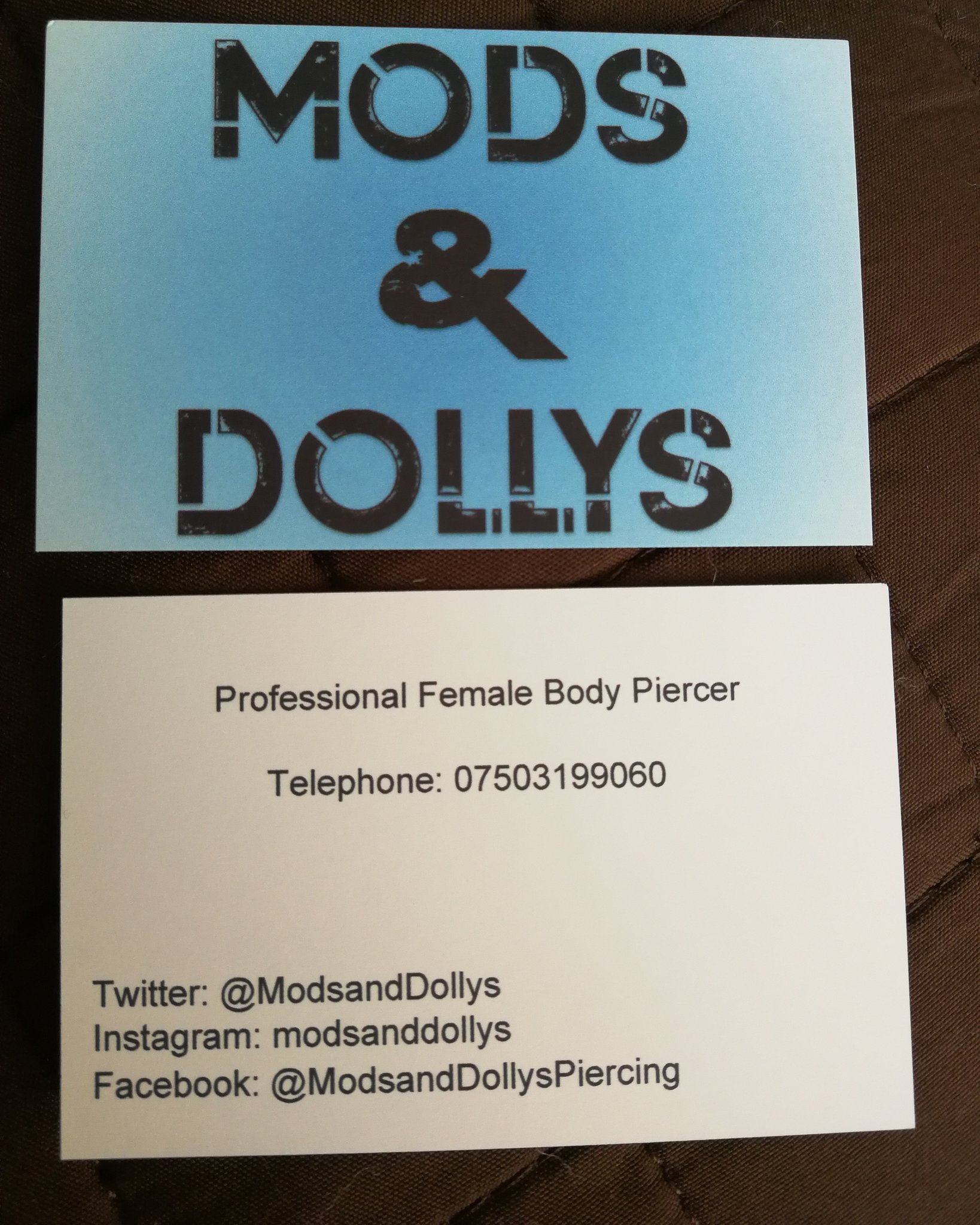 Mods&Dollys on Twitter "New business cards came today 😍😍 