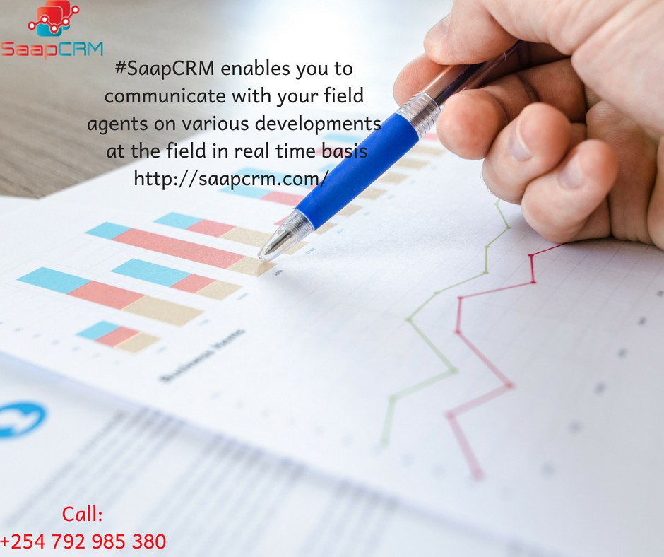 SaapcrmKE's tweet photo. #SaapCRM enables you to communicate with your field agents on various developments at the field in real time basis https://t.co/yweMcchMho #Data #DataAnalytics #SaapCRM #CRM #Realtimedatacollection https://t.co/Ik5cFIBFC8