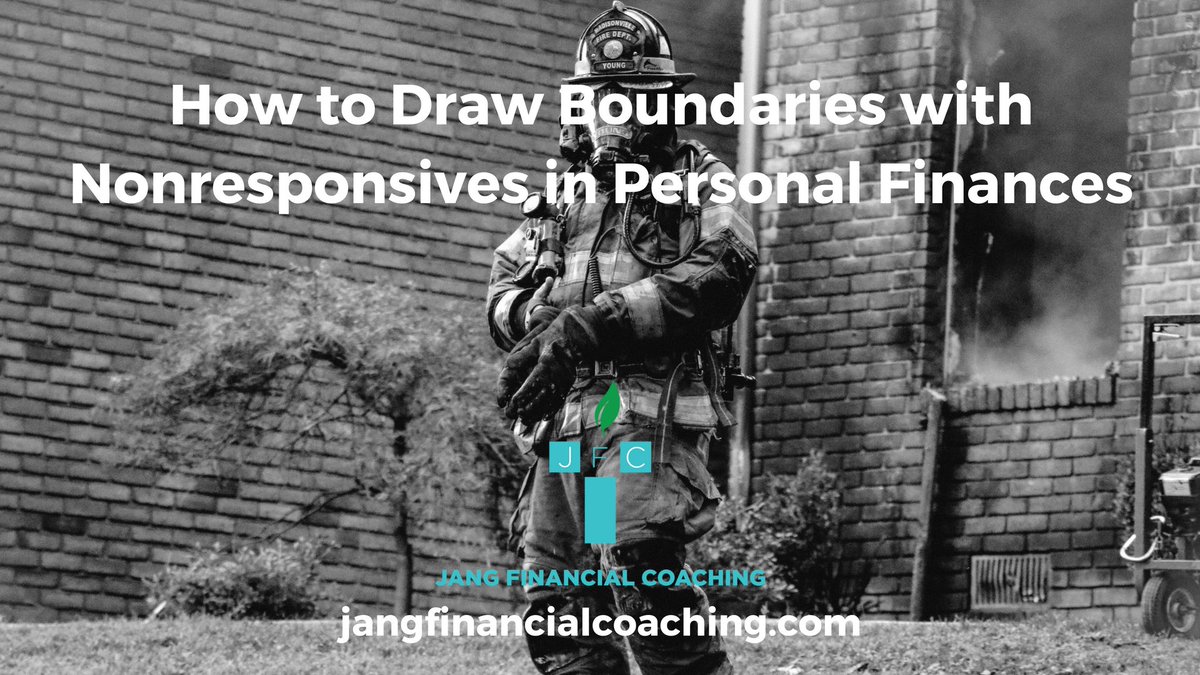 JangFinancial's tweet photo. Hello!

Here is my blog post for this week titled “How to Draw Boundaries with Nonresponsives in Personal Finances”  

https://t.co/SMXPv5H7Lp

Enjoy and please share it with those who might benefit from this post!

Paul Jang https://t.co/HSvFi020sF