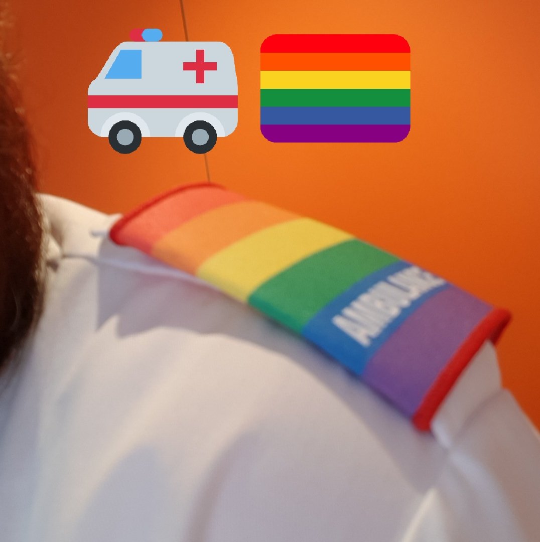 BDMed_Training's tweet photo. It's Monday and you got it we are back in #Brighton for three days of #Mandatory #Training but as it's the lead up to @PrideBrighton Our staff decided to change their normal slides to show their support. https://t.co/QcCDRnThak