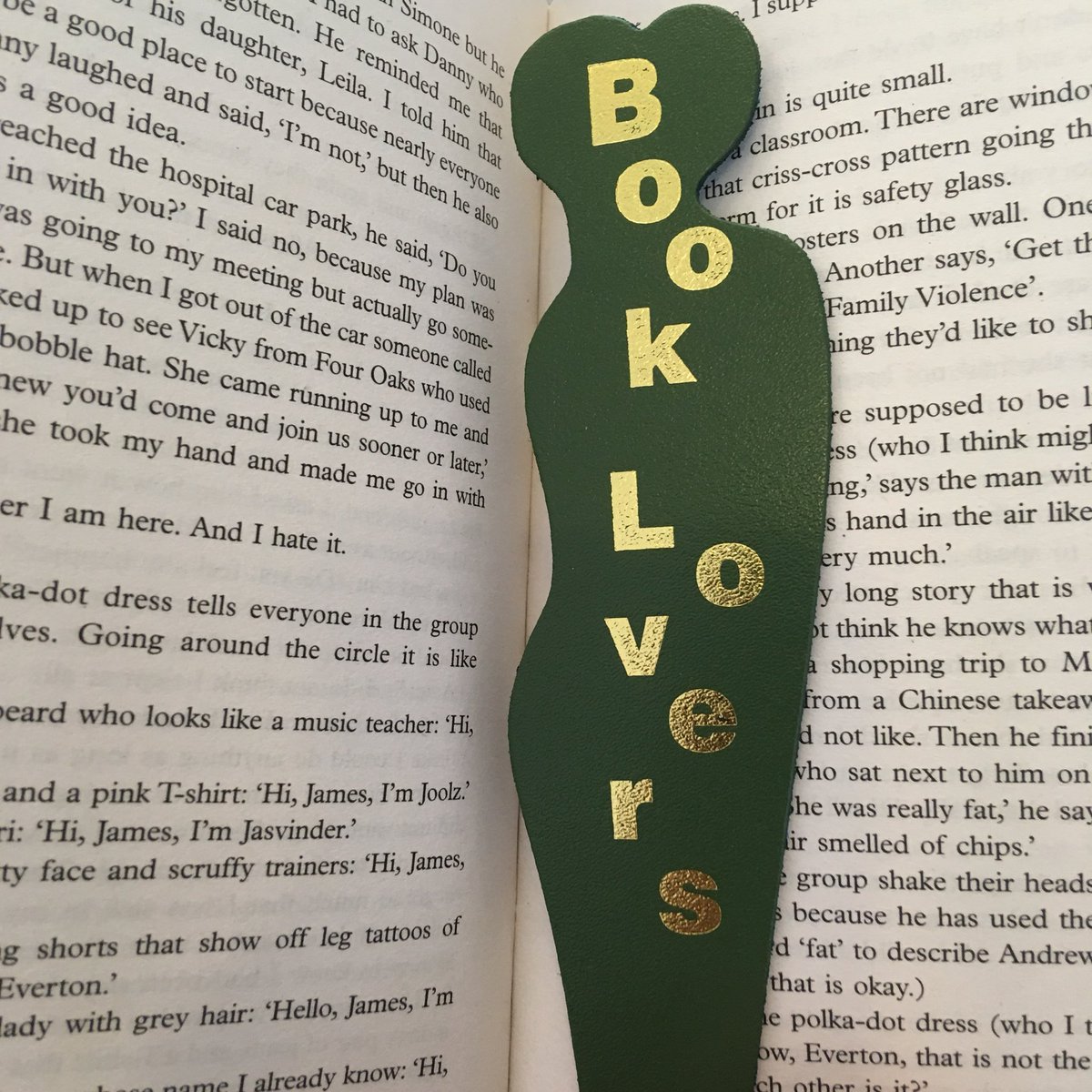 VolteFaceShop's tweet photo. Booklovers bookmark by @Arkcolourdesign adds a touch of sauciness to any reading experience. We also have some nudist designs! 😉 #booklover #bookmark #bookshop #nudist #leatherbookmark #arkdesigns #handmadegifts https://t.co/BFPYEo7kdB
