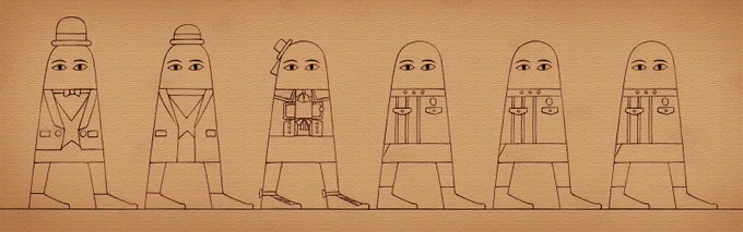 古代エジプトの壁画に描かれていた"メジェド"Ver.もお願いします 
#快盗戦隊ルパンレンジャーVS警察戦隊パトレンジャー 