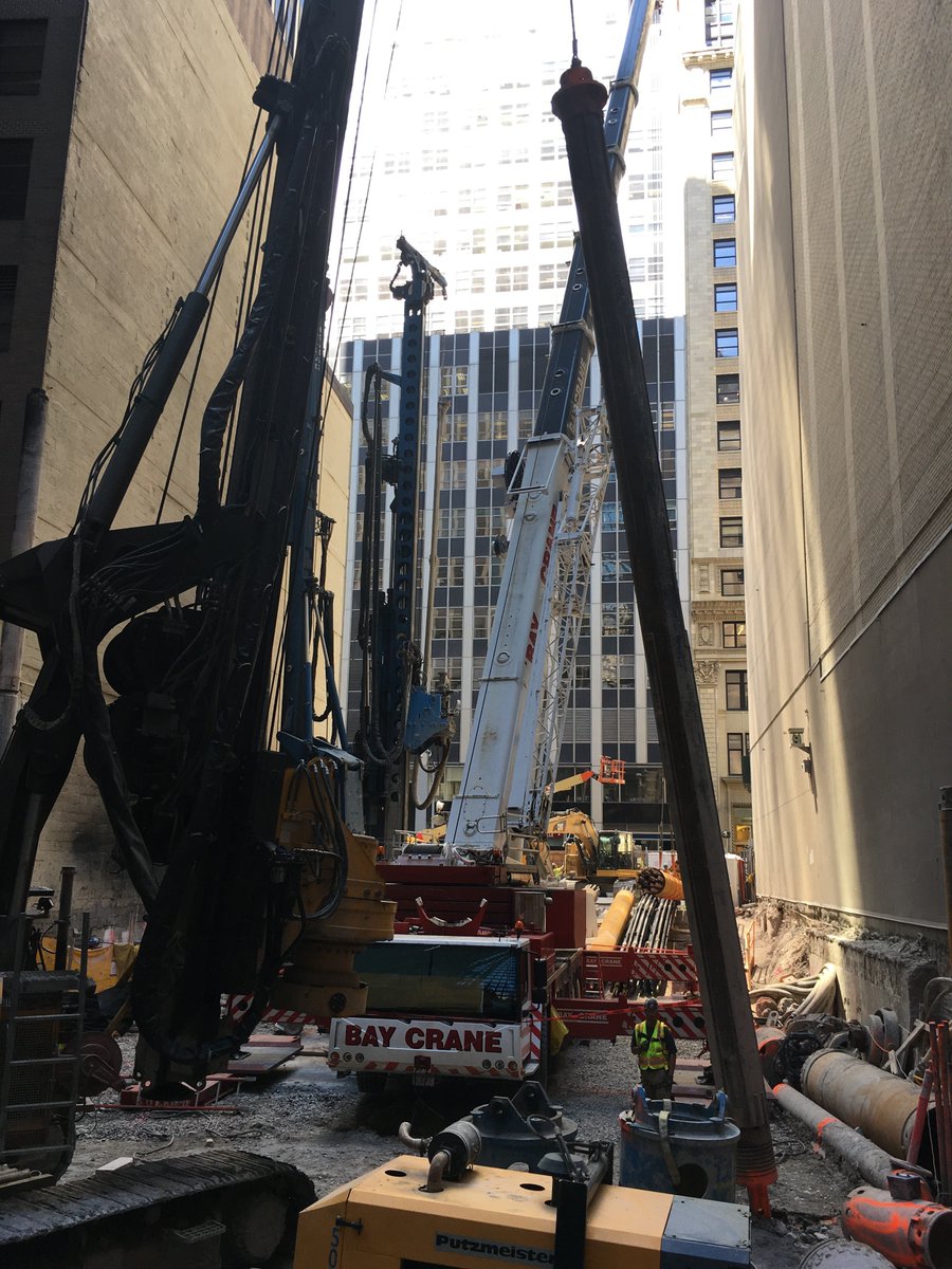Pizzarotti_USA's tweet photo. Work is underway at 45 Broad Street! #DidYouKnow 45 Broad Street is set to be the 6th tallest building in NYC? #buildingNYC #construction #realestate #development #FiDi #supertall https://t.co/Z2wTsZqHPD