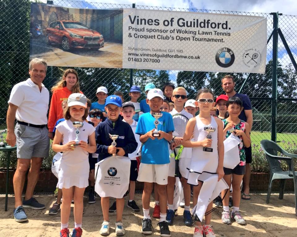 WokingLTCC's tweet photo. An #amazingtennis week comes 2 an end 4 another year.... Fantastic to see so many players enjoy a #recordbreaking 91st #WokingOpen πΎππ
Big thanks to main Sponsor @VinesBMW of Guildford, as well as @headtennis_official @britishtennis & @surrey_tennis ...see u all next year π https://t.co/D19BvwxwHq