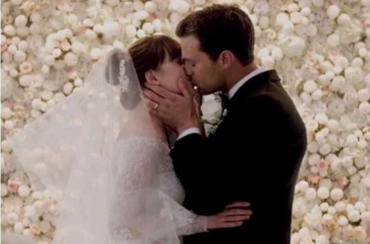 Happy Anniversary to my husband, father of my children, my fifty. We love you so much. To many more years together baby. <a href="/CTGrey_GM/">Christian Grey</a> 😘❤️👰🏻💍🤵🏻🥂💞🎂