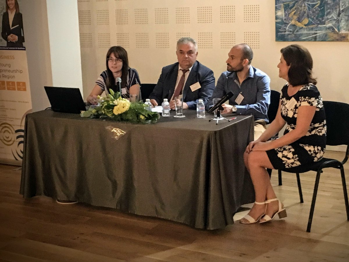 PBNHungary's tweet image. We participated in our first Kick-off meeting related to Women in Business project in the second call of @Interreg_Danube . The project is led by RAPIV, Mr. Antonios Melas was representing DTP JS, Dr. Judit Schrick-Szenczi was present as EUSDR PA 8 Coordinator.
#womeninbusiness