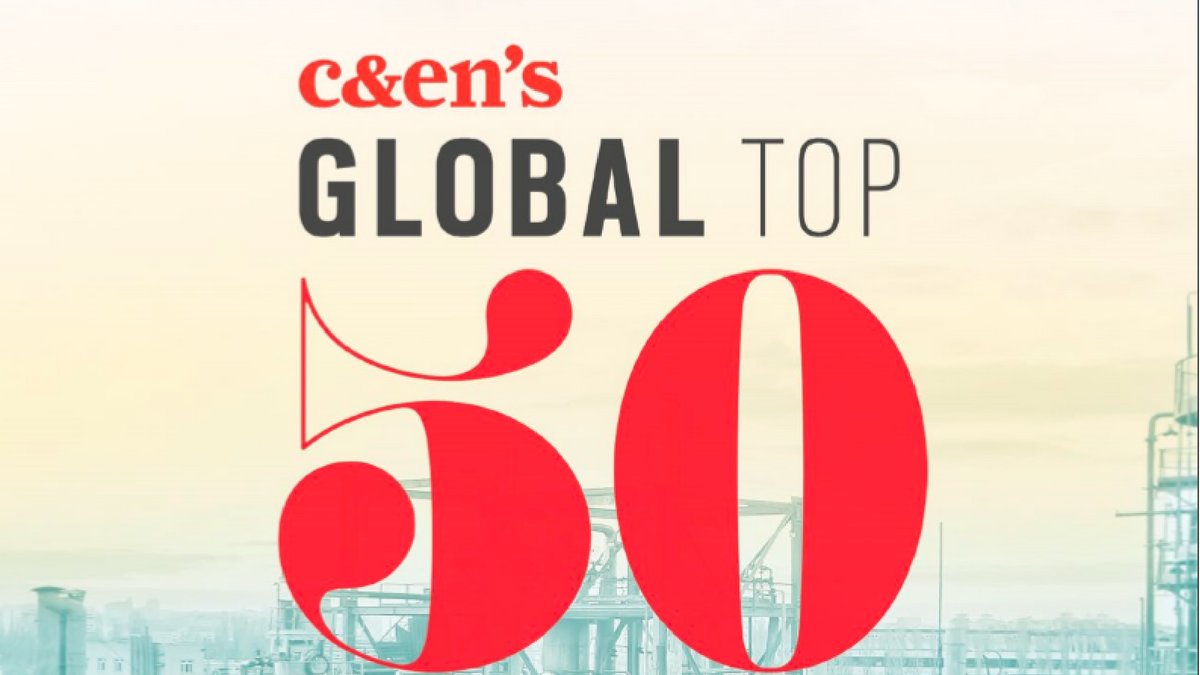 Our latest survey of the Global Top 50 Chemical Companies has arrived: ow.ly/n3Yp30lba5e