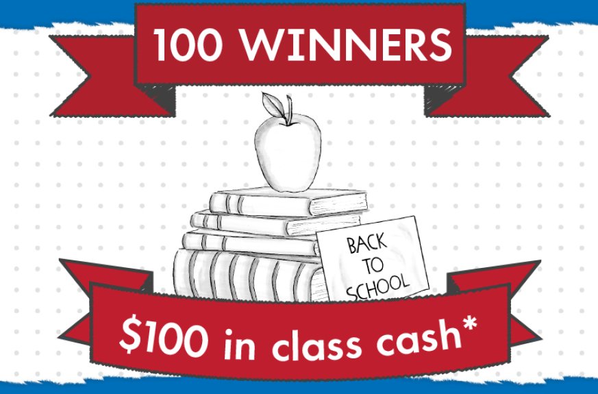 Learning Without Tears is giving away $100 worth of materials to 100 teachers! Send us your best teaching tip for a chance to win. Read today’s blog post for participation details. bit.ly/2LM1f2C  #ClassCash2018 #BackToSchool
