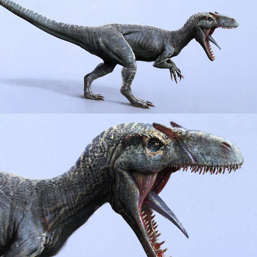 allosaurus in jurassic park