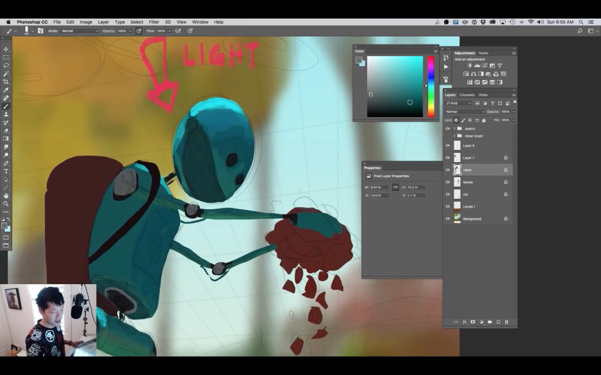 Enjoy a free 2 hours tutorial with Goro Fujita, going through the whole process of creating his artwork Autumn - https://t.co/fNUSi8KcT2 