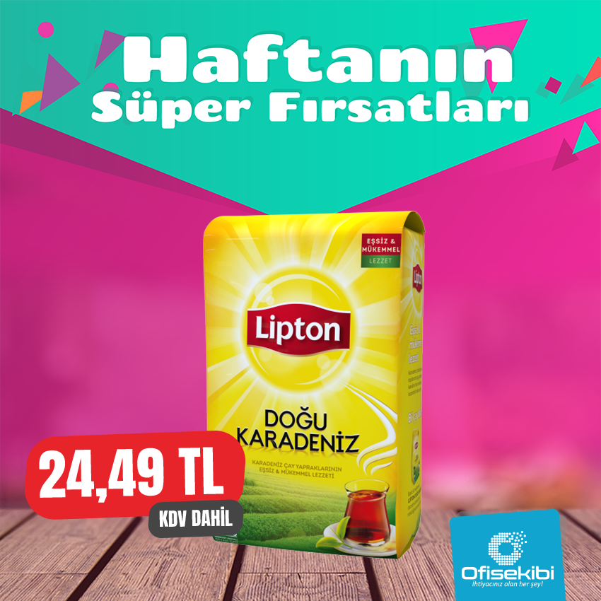 Ofisekibi.com'da Lipton Dökme Doğu Karadeniz Çayda Süper Fiyatı Kaçırma! #HaftanınSüperFırsatı 🔗 bit.ly/2LBWNHx