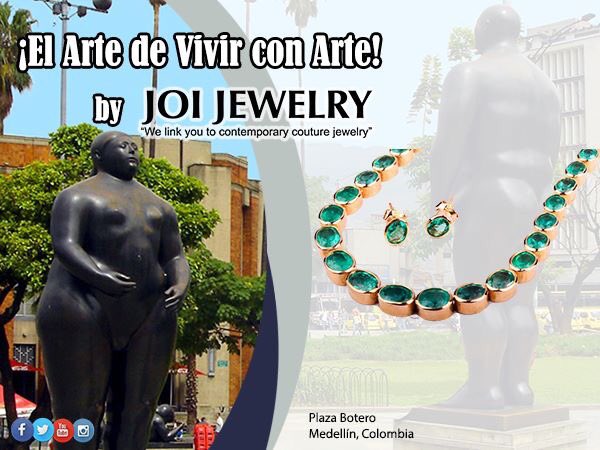 “El arte es la vida cotidiana vista a través de otros ojos.” 
-Jon Polito
#joijewelry #joyeria #joyas #veracruz #bocadelrio #jewels #jewelry #cceldorado #laspalmas #colombia #esmeraldas #esmeraldascolombianas #oro #gold #plazabotero #botero #art #arte