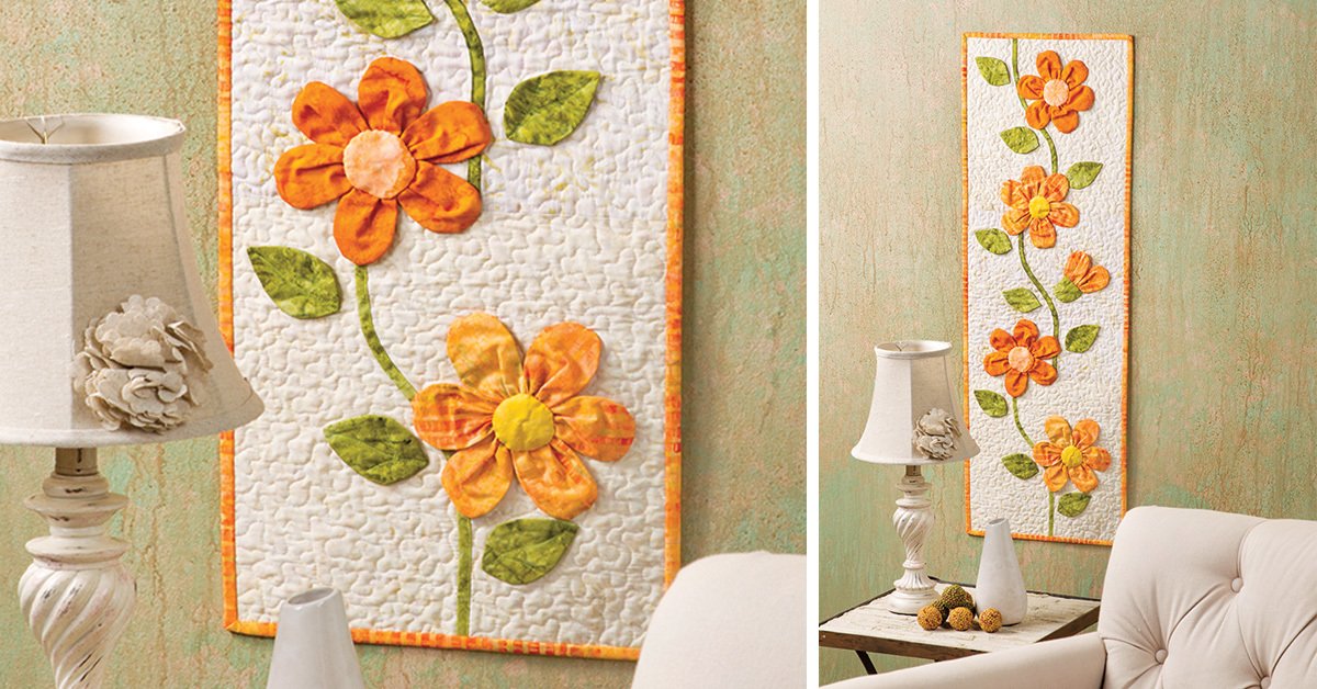 debbybrownquilt's tweet photo. Sign up for your free 30-day trial for Annie's Creative Studio and then watch my latest class, Peachy Keen, so you can make this adorable 3D applique wallhanging! https://t.co/3hV9TW9Rjr #anniescreativestudio #free #sewbatik #debbybrownquilts #onlineclass #quilt #applique https://t.co/uNde56QAEA