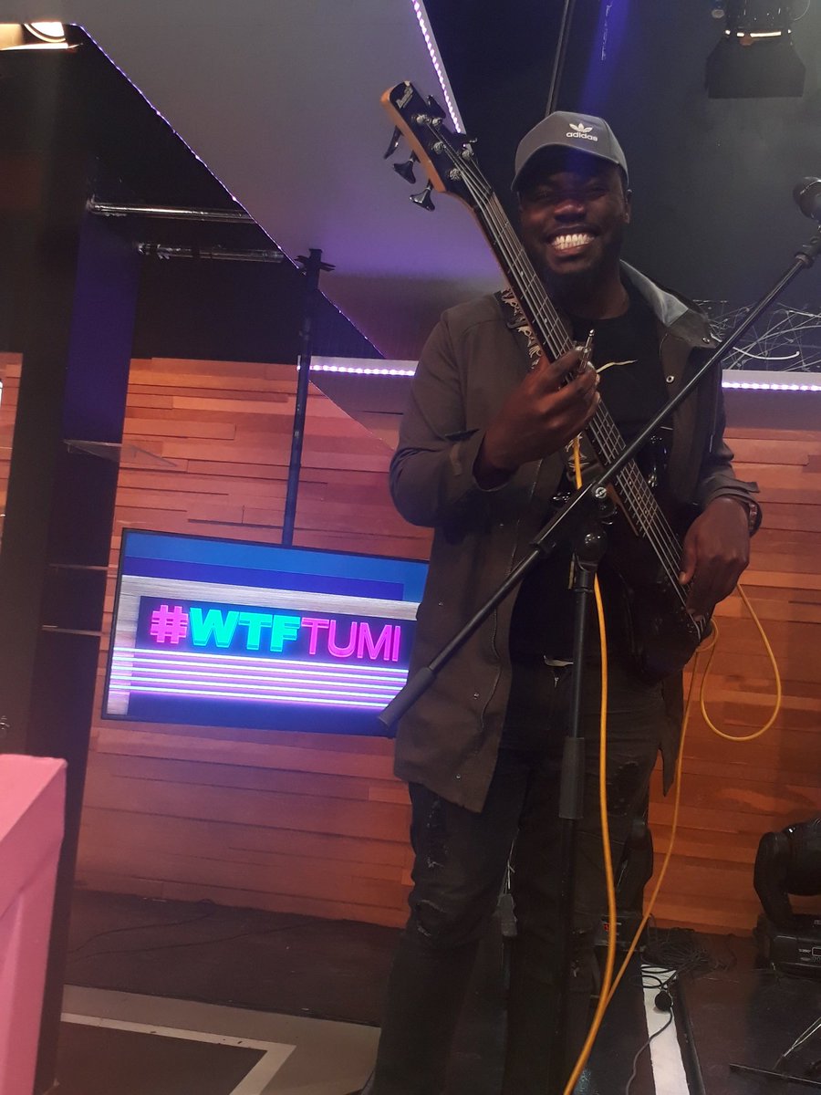 ShefKitchen's tweet photo. We're getting ready, rehearsals for tonight's @wtftumi show. Join us. #TheFirstRecipe #Live #Musicaljourney https://t.co/z9matRKJaR