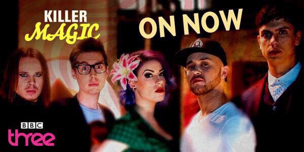 JaszVegas's tweet image. Calling all #KillerMagic fans! (And those who missed it the first time round!) 

Our show Killer Magic is back on @BBCiPlayer for a limited time!