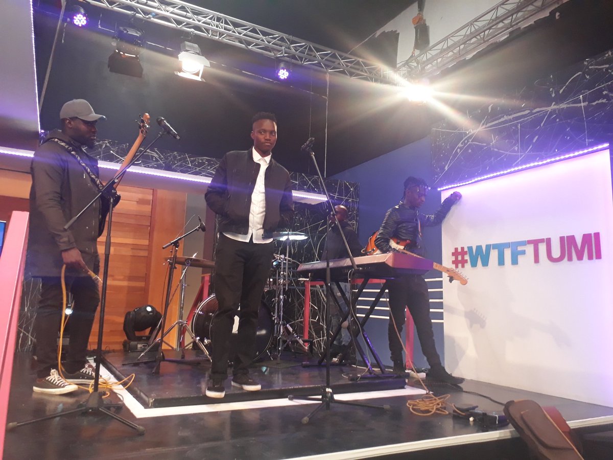 ShefKitchen's tweet photo. We're getting ready, rehearsals for tonight's @wtftumi show. Join us. #TheFirstRecipe #Live #Musicaljourney https://t.co/z9matRKJaR