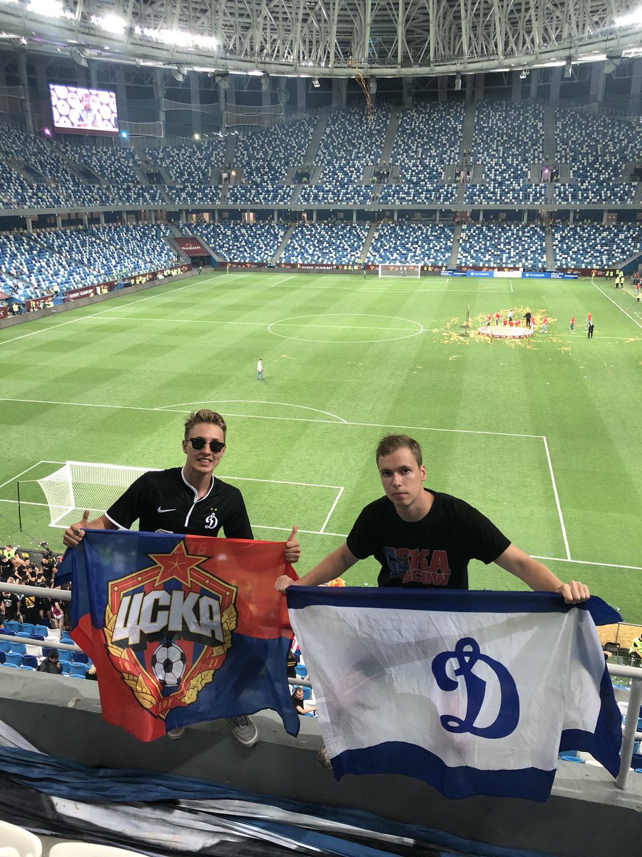 Цвета разные - дух един !
@FCDM_official <a href="/pfc_cska/">ПФК ЦСКА Москва</a>