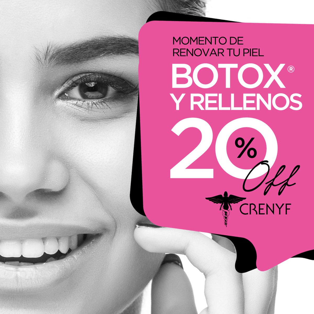 Crenyf's tweet photo. ¡Es un #BuenLunes cuando aprovechás y disfrutás los tratamientos de #CRENYF! ¡¡No te pierdas los últimos días de promos!! https://t.co/ru9D3aFbRR