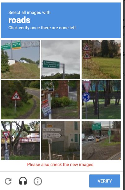 digital_SaaS's tweet image. I am human and I don&apos;t even really know what to click on with this @Google  #recaptcha challenge. This is the first one of these I&apos;ve seen that when you click it the image changes and you have to keep going until it stops changing images.... This is not great #securityUX