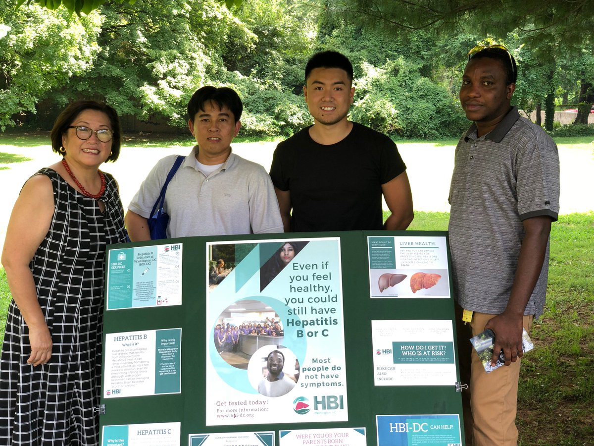 HBIDC's tweet photo. Great turnout at the #GhanaCommunity #ChurchoftheArchdiocese of Washington Annual Community Picnic. Thank you to everyone who took this important step toward a #hepatitisfree future by getting tested for #HBV and #HCV https://t.co/QCcPGO1CUt
