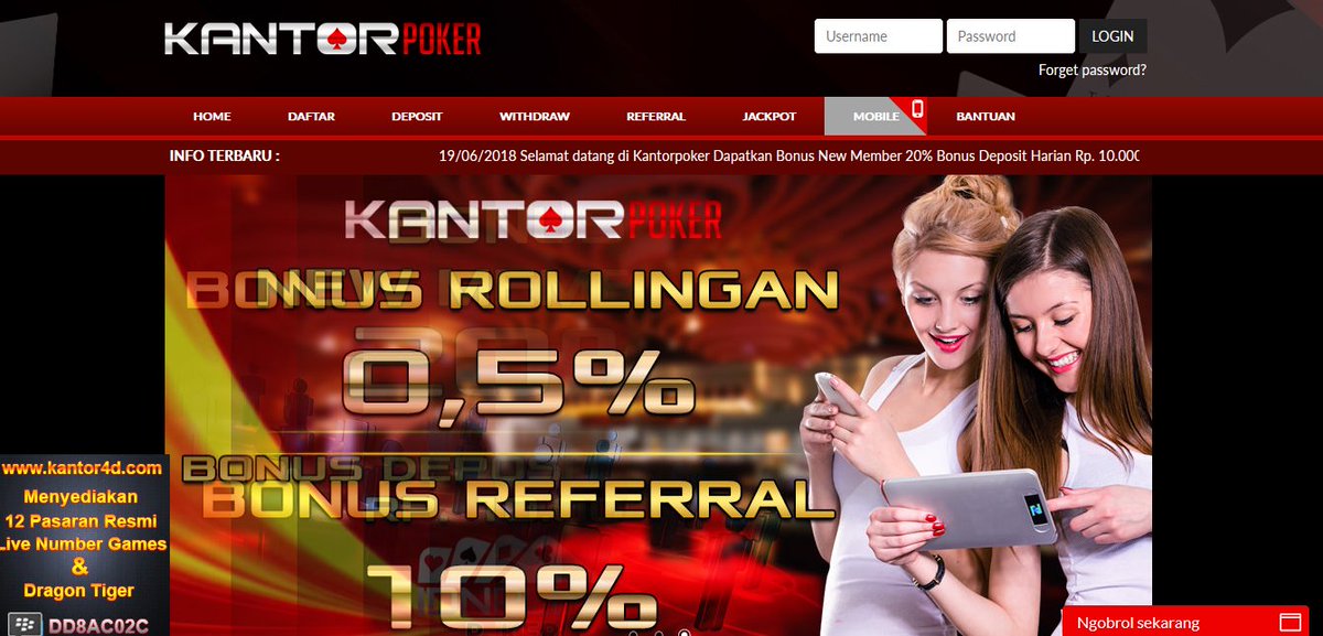 law_melisa's tweet photo. https://t.co/ywYRcRvrdH situs judi poker online yang sudah teruji kelayakannya. Memberikan bonus new member 20% dan bonus deposit harian
https://t.co/qIABt01onQ
#kantorpoker #kantorprediksi #kantorbet #bonuspromo #pokeronline https://t.co/sopmuTBZBH
