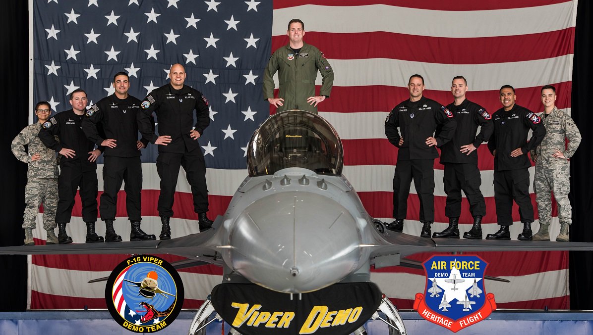 F-16 demonstration pilot uses cockpit camera during air show — and the result is stunning. trib.al/eQ6tj5I