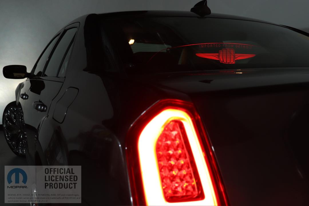 Windrestrictor's tweet photo. For Info> https://t.co/rN8jhpkBCP
Is your #car carrying #Mopar certified #accessories? You get that and more with #WindRestrictor! This #Chrysler300 is showing off one of our #Glowplates. won't fall off or lose adhesive like stickers and decals. Choose from 1 of 8 colored lights https://t.co/06sxPdF1nI