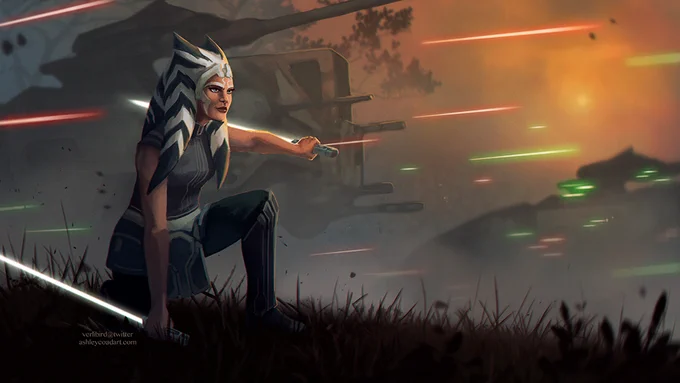 had to draw some Ahsoka after the #CloneWarsSaved trailer-I'm pumped! 