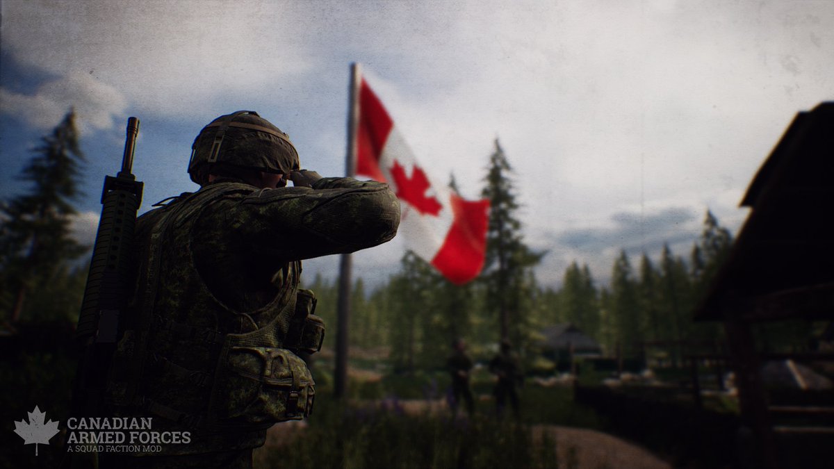 CAF_Mod's tweet image. 🍁 Canadian Armed Forces Modification for @JoinSquad in development! Follow us for dev updates and release dates. 
#CAF #Squad #Modding #joinsquad #CanadianArmedFoces