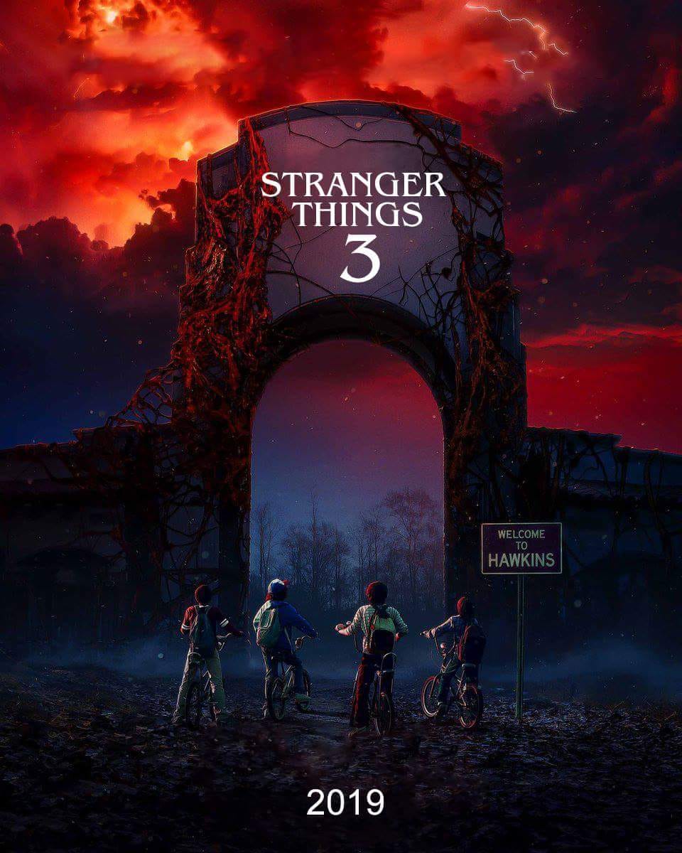 RevistaST's tweet photo. La tercera temporada de #StrangerThings llegará a #Netflix en verano del 2019 🙌🙌🙌🙌🙌 https://t.co/l6qHLopbRo