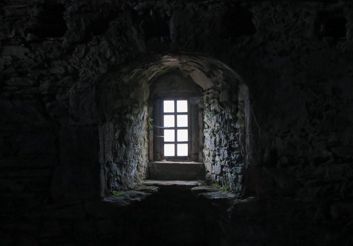 Window at Skipness Castle, Kintyre for #WexMondays @welovehistory