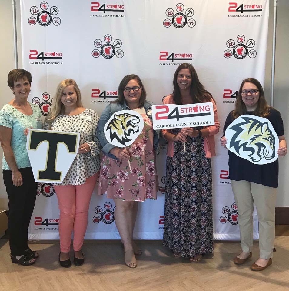 #24strong #committed #changinglives TIP Day 1 <a href="/carrollschools/">Carroll County Schools</a>