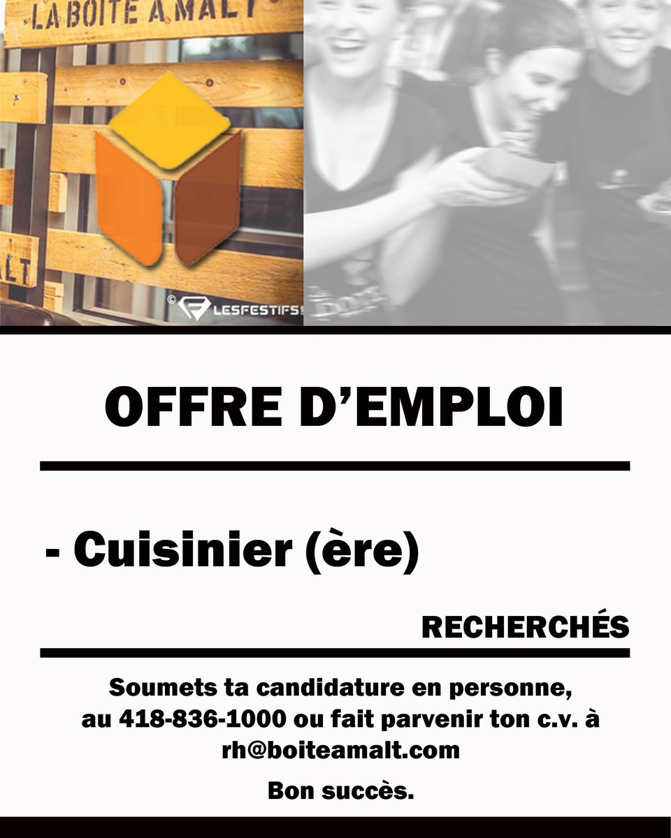 Boiteamalt's tweet photo. Joins toi à notre belle équipe ! https://t.co/oGLFkOn4xs