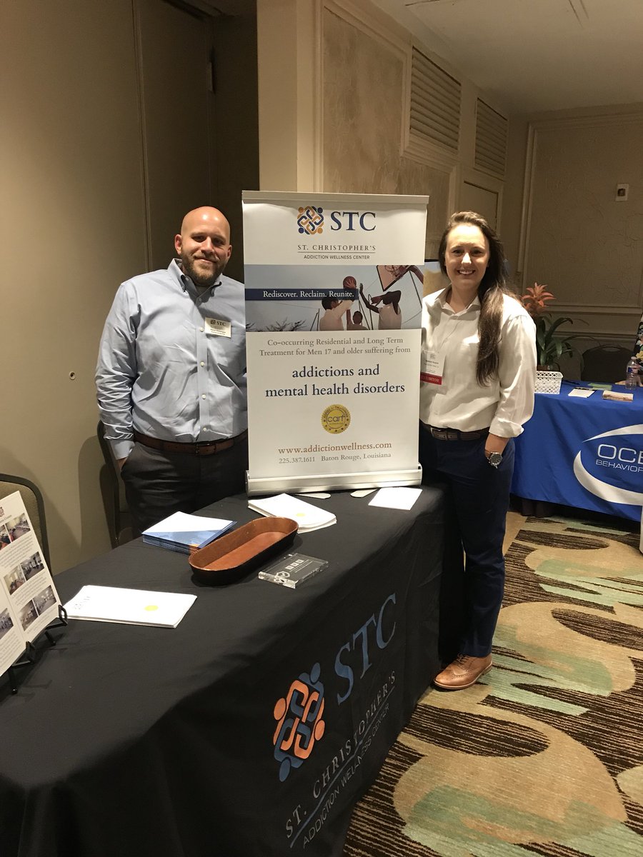 jhaddiction's tweet photo. Madison Nyquist, Director of Business Development got to hangout with Aaron from @stcaddiction today at #LASACT ! https://t.co/vHzjyPOvxQ